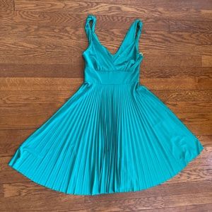 EUC pleated cocktail dress